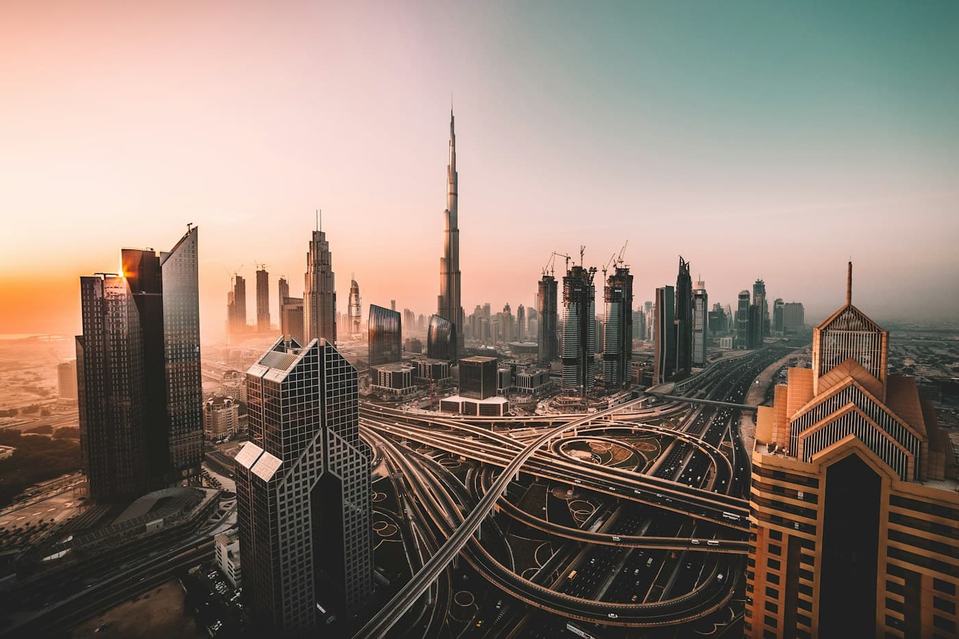 A view of Dubai