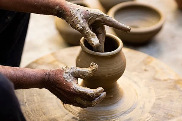 Pottery making