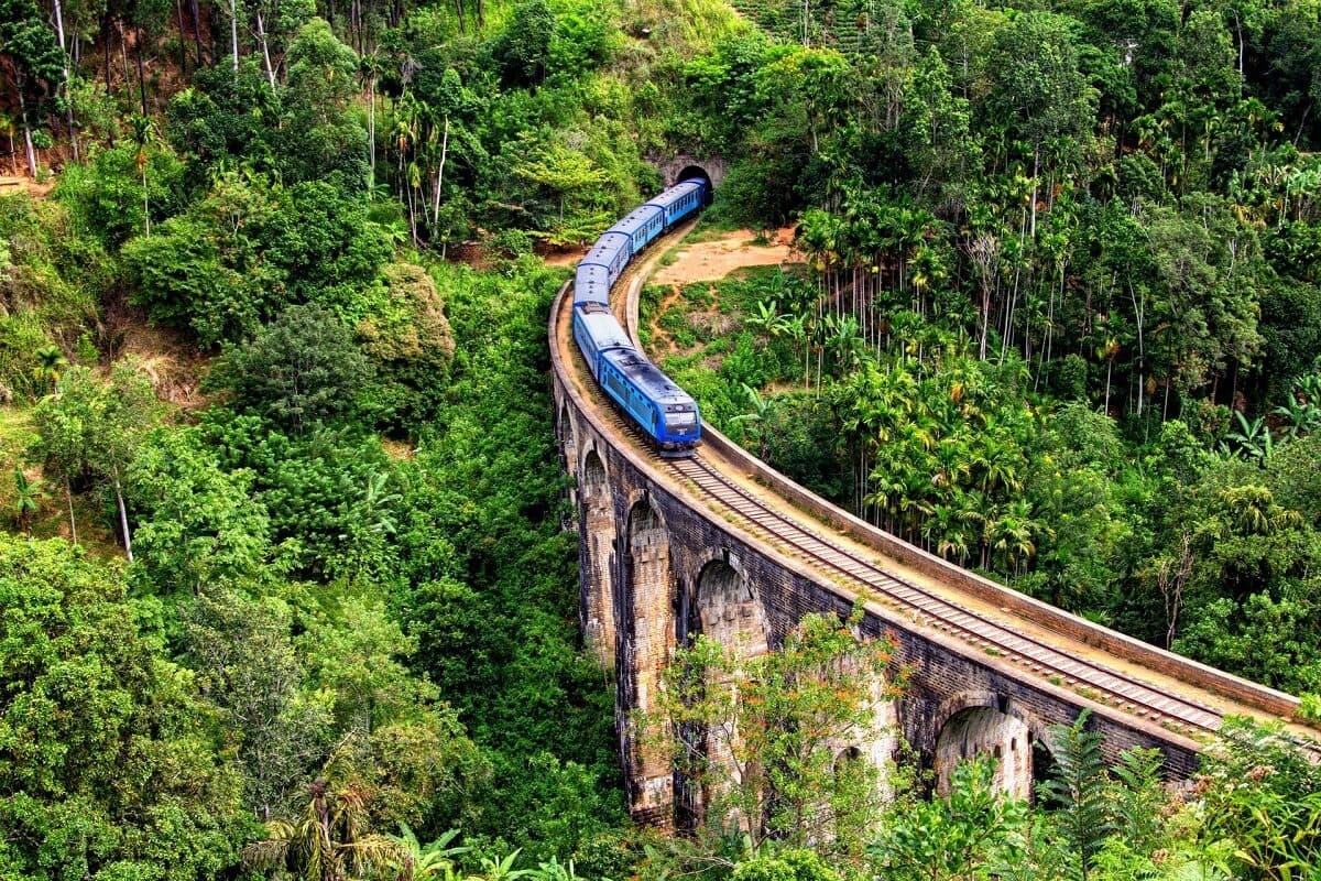 A view of Sri Lanka